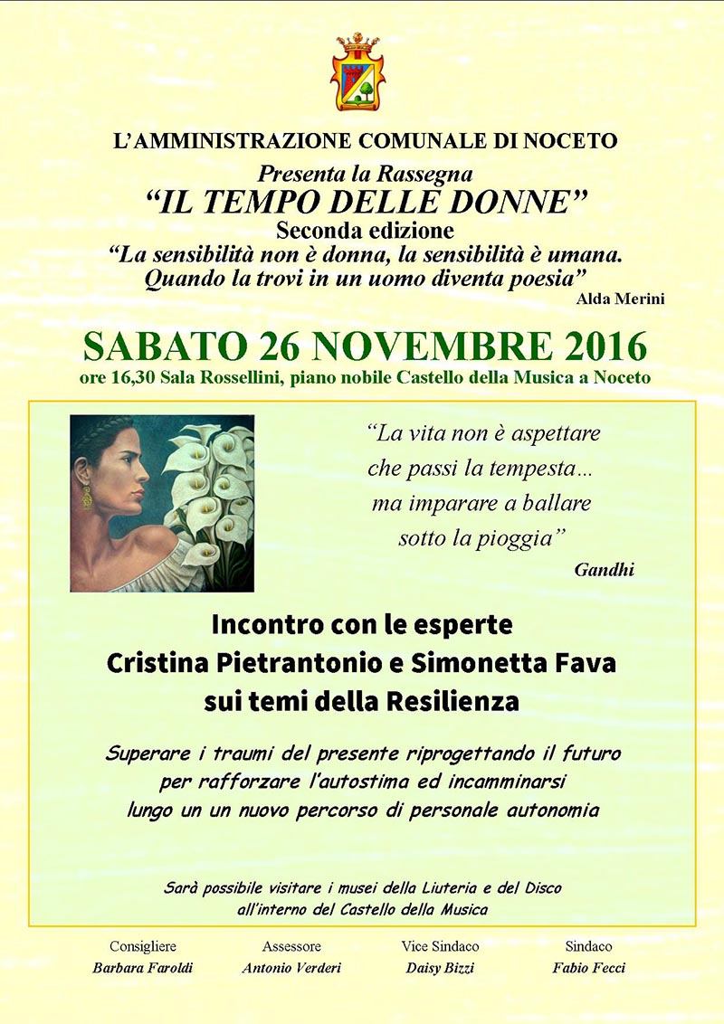 tempo delle donne 26 novembre